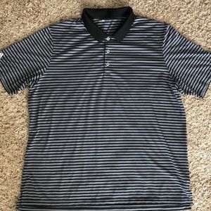 Adidas Striped Golf Shirt